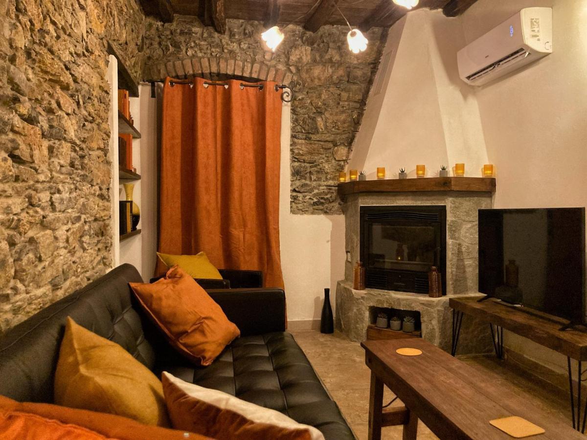 La Casa Rossa Arcola Con Vista Villa Exterior foto