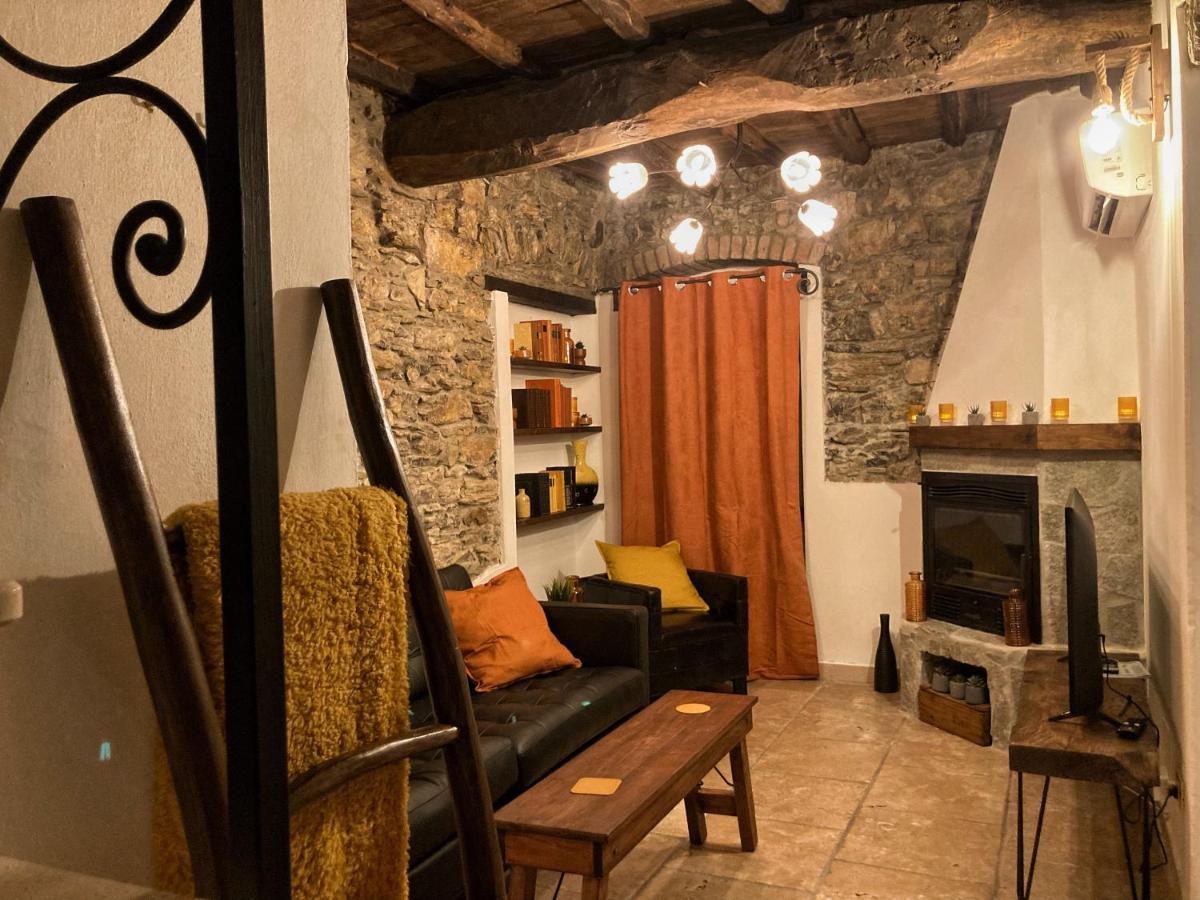 La Casa Rossa Arcola Con Vista Villa Exterior foto