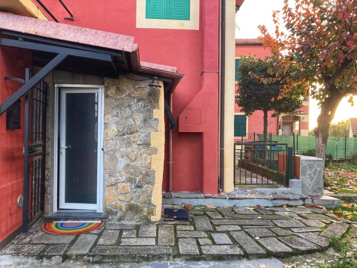 La Casa Rossa Arcola Con Vista Villa Exterior foto