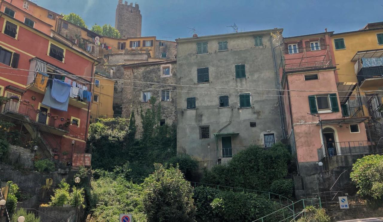 La Casa Rossa Arcola Con Vista Villa Exterior foto