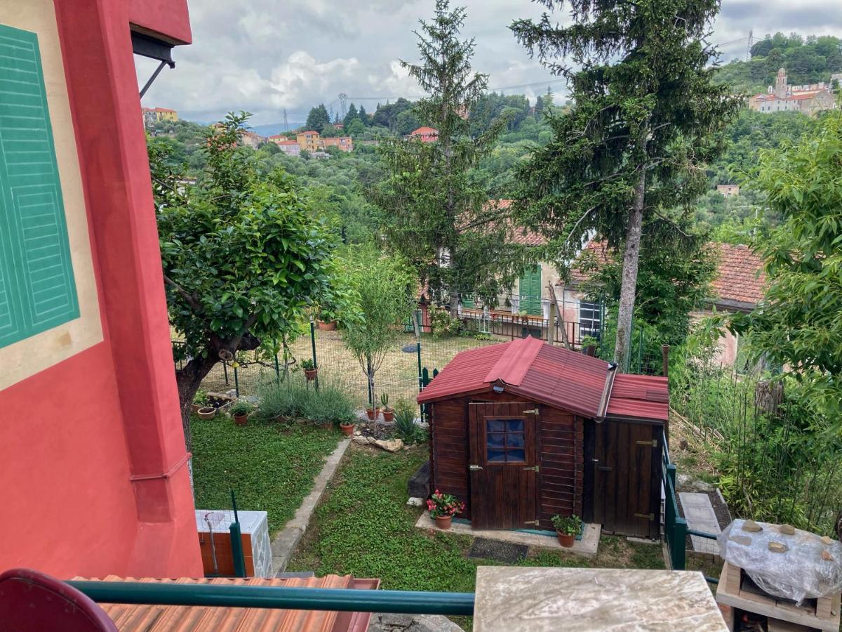 La Casa Rossa Arcola Con Vista Villa Exterior foto