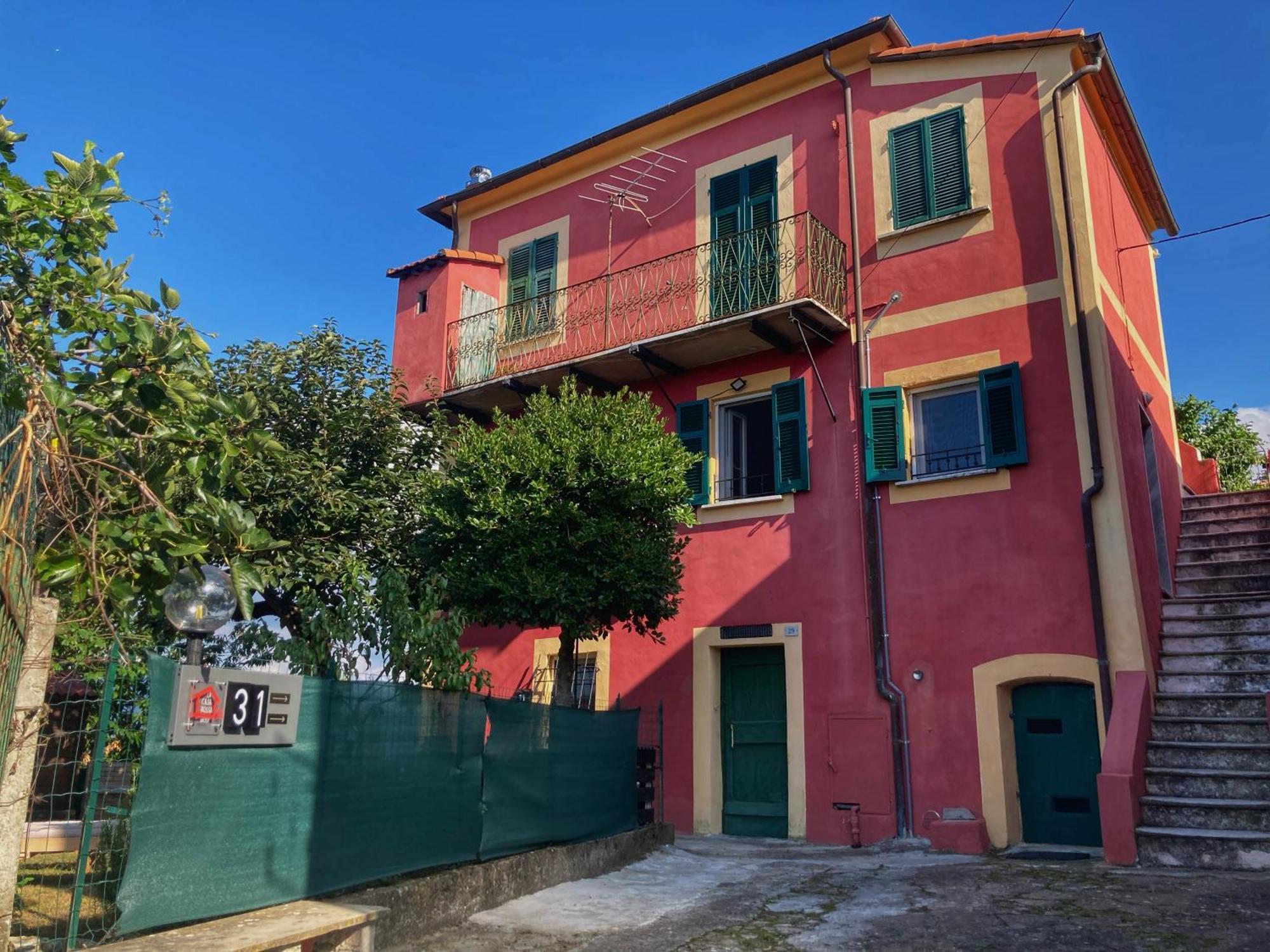 La Casa Rossa Arcola Con Vista Villa Exterior foto
