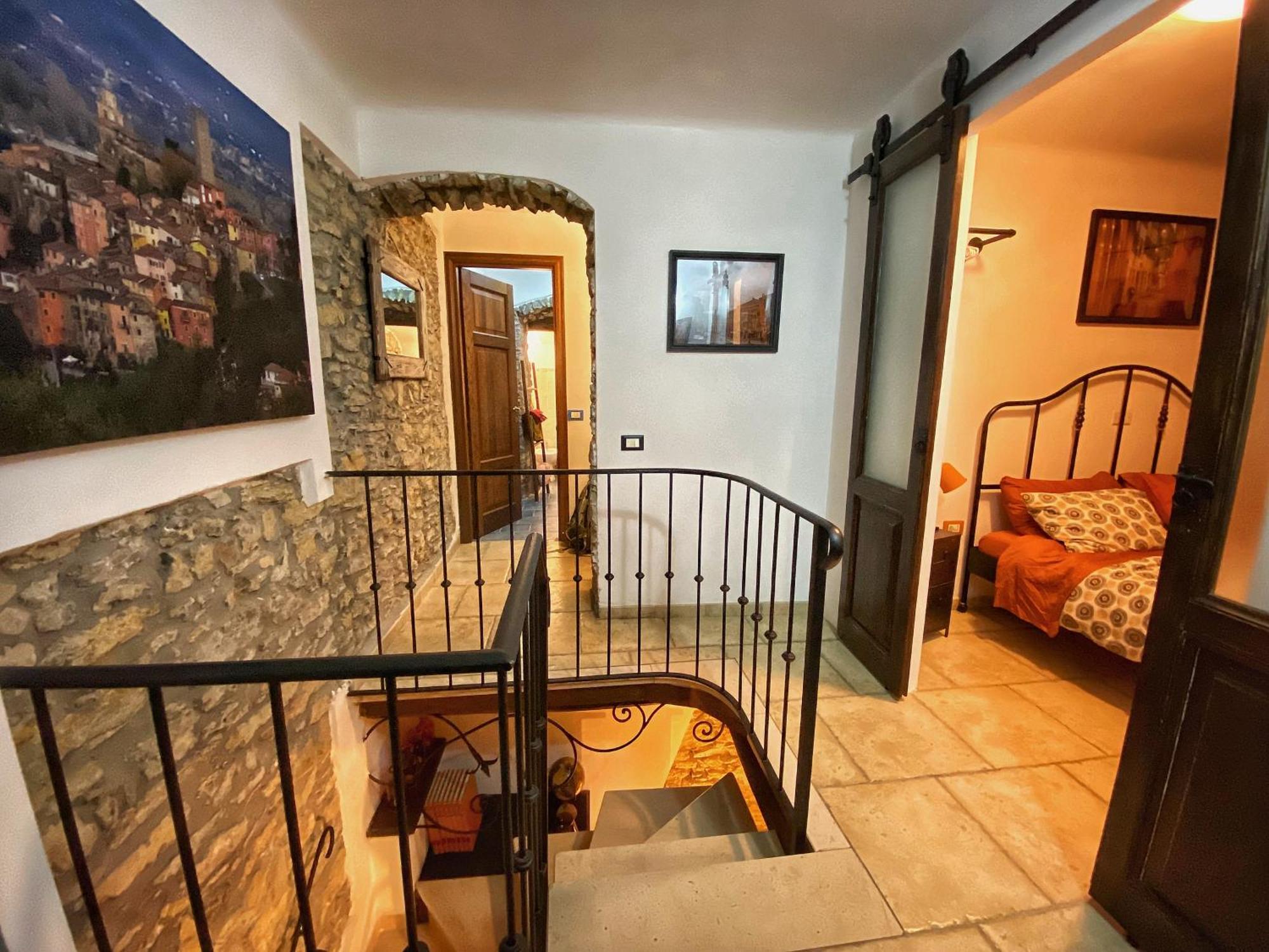 La Casa Rossa Arcola Con Vista Villa Exterior foto
