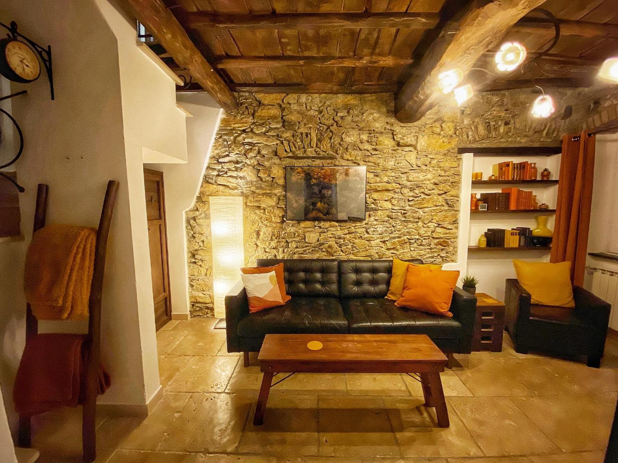 La Casa Rossa Arcola Con Vista Villa Exterior foto